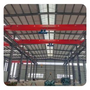 Puente grua 500kg 1/2/5/10ton pequeña grúa puente de viga única 5-30m monorriel fabricante móvil grúa aérea europea - Product Image 5