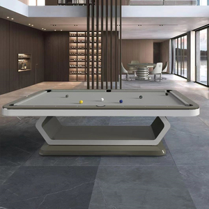Table de <span class=keywords><strong>billard</strong></span> et de snooker en bois massif de 8 pieds, neuve, pour usage domestique - Product Image 5