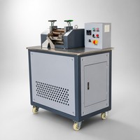 Kunststoff-Pelletiermaschine Labor-Zweiwalzen-Offenwalzwerk EVA-Schaumplatten-Compound-Misch- und Granulieranlage Pilotproduktionslinie CE