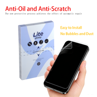 Protection d'écran en hydrogel anti-reflets pour smartphone, protection des yeux, blocage de la lumière bleue pour iPhone 15 Pro Max