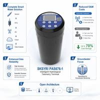 Registrador de Datos de Aguas Subterráneas PAS678A-8-118 RTU con Comunicación 4G para Monitoreo de Nivel, Temperatura y Presión del Agua