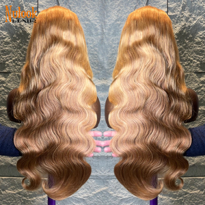 Prodotti per la Bellezza dei Capelli del Fornitore Top di Alibaba # Parrucche di Capelli Umani Brasiliani Biondi 27 613, 32 Pollici, con Frontale in Pizzo HD 13x6 per Donne - Product Image 1