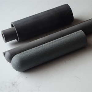 Si3N4 Silicon Nitride Bonding SiC Silicon Carbide Thermocouple Protection Ceramic Tubes - Product Image 3