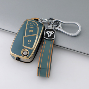 <span class=keywords><strong>Coque</strong></span> de protection pour clé de voiture en TPU souple de qualité supérieure pour <span class=keywords><strong>Fiat</strong></span> 500 <span class=keywords><strong>Panda</strong></span> Ducato 500L Punto Lancia Musa porte-clés porte-clés sac usine directe - Product Image 5