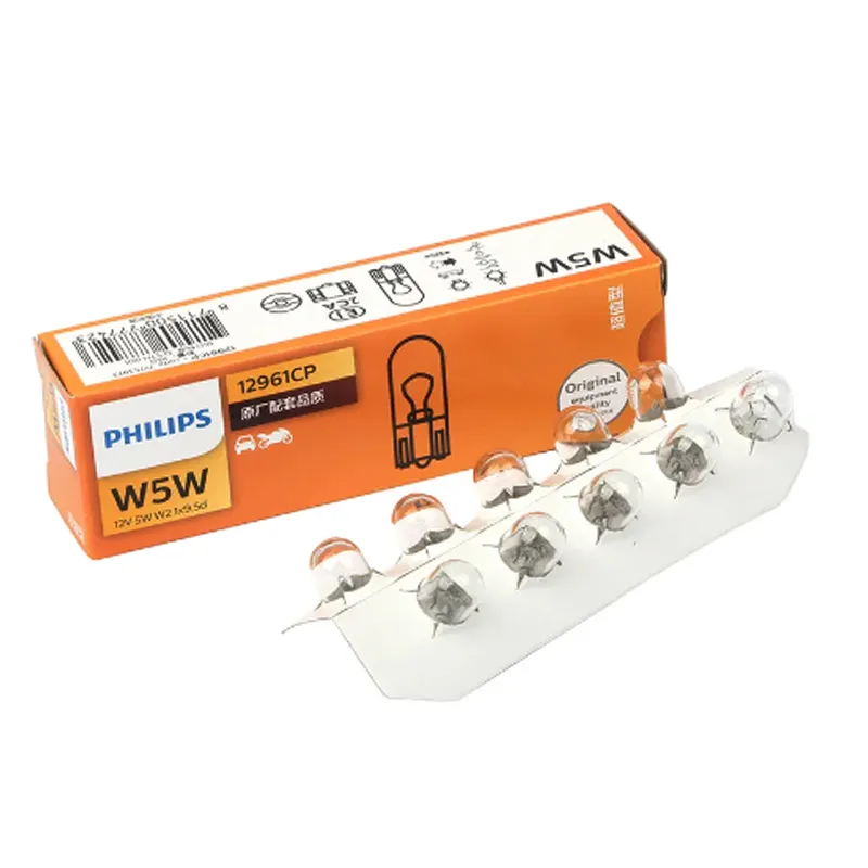 Auto Car Bulb High Quality Dashboard Lights W5W 12961 12V CP Halogen Bulbs For Cars T10 Indicator Bulbs