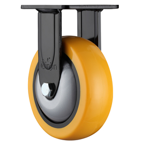 Caster resistente da roda da roda da largura 50mm do pvc/pu de 6 polegadas