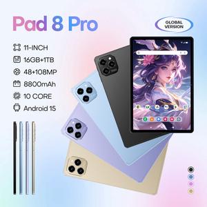 New 11-Inch Pad8 Pro <span class=keywords><strong>Android</strong></span> 15 Máy Tính Bảng PC 5G Wifi 15GB RAM Trường Giáo Dục Dành Cho Người Lớn 5G Gọi Máy Tính Bảng 16GB + 1Tb MTK 10 Core PC - Product Image 5