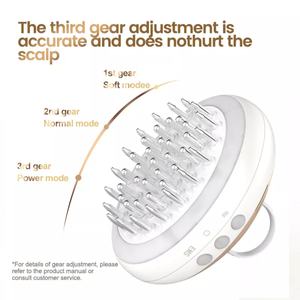 หวีนวดศีรษะอัจฉริยะ EMS สำหรับการรักษาผมร่วง เครื่องนวดศีรษะป้องกันผมร่วง - Product Image 4