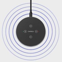 CMTECK ZM350 OEM Speakerphone USB Kantor Langsung dari Pabrik, Mikrofon Desktop Konferensi Omni-directional untuk Rapat, Portabel