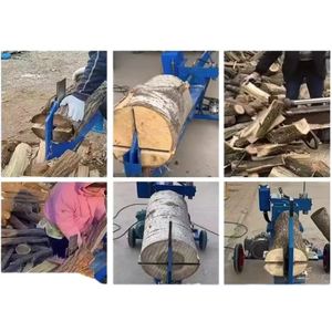 10 Ton Petrol Log Splitter Forest <b>Wood</b> <b>Crusher</b> Engine Pump Gear Bearing Core Components for Efficient <b>Wood</b> Crushing Splitting - Product Image 6