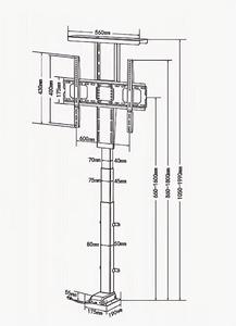 Giá đỡ màn hình điều khiển từ xa bằng điện, giá đỡ TV kéo dài, giá đỡ nâng TV tự động bán buôn trong tủ - Product Image 2