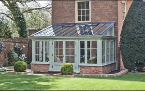 Tùy chỉnh thép sunroom cán nóng khung không thấm nước nhiệt phá vỡ đôi tráng men cách nhiệt mái thiết kế cho biệt thự và văn phòng - Product Image 3