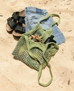 Hot Sale Reusable Market Fishnet Carry <b>Bag</b> with Long Handle Mesh Net <b>String</b> Shopping <b>Bag</b> - Product Image 3