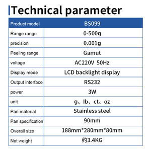 Sản Phẩm Mới 510G * 0.001G Cân Điện Tử Quy Mô Kỹ Thuật Số Phòng Thí Nghiệm Chính Xác Cân Bằng Cho Phòng Thí Nghiệm Thiết Bị - Product Image 5