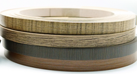 Bandes de chant en PVC/ABS/acrylique pour tables en stratifié/contreplaqué/MDF - Auto-adhésives, écologiques, résistantes à l'eau, taille personnalisable