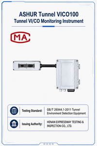 Système de ventilation et d'éclairage de tunnel avec capteur de surveillance environnementale COVI intégré en temps réel pour la détection des gaz nocifs dans les tunnels - Product Image 3