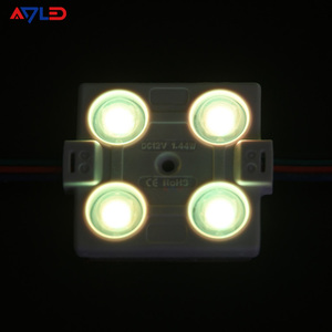 High Bright Outdoor <b>Lighting</b> Module RGB 5050 12V Led Advertisement Module IP67 1.44W Flex Square Module Channel <b>Letter</b> RGB Modul - Product Image 2