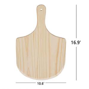 Buccia per <span class=keywords><strong>Pizza</strong></span> a forma rotonda di lama in metallo taglierine per pineta con Paddle a buon mercato Mini legno 16X18 confezione <span class=keywords><strong>da</strong></span> 3 alimenti integrali Super ciliegia - Product Image 5