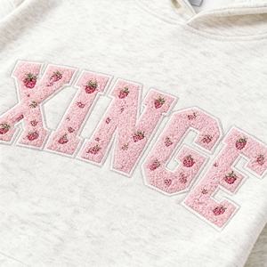 Hoodie Homme Oversize 2026 Style Américain Original avec Logo, Broderie 3D et Lettres Imprimées, Coupe Boxy Épaules Tombantes, Streetwear - Product Image 2