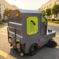 Nouvelle balayeuse de voirie électrique à batterie, largeur de nettoyage 1400 mm, haute vitesse, 48 V, pour le nettoyage industriel des rues