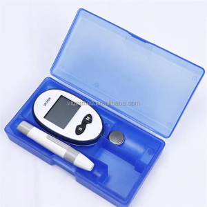 เครื่องวัดระดับน้ำตาลในเลือด กลูโคมิเตอร์ เครื่องตรวจวัดน้ำตาลกลูโคสในเลือด  แผ่นทดสอบน้ำตาลในเลือดสำหรับผู้ป่วยเบาหวาน 50 ชิ้น - Product Image 1