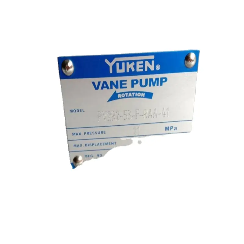 Yuken Vane Pomp MODELPV2R2-53-F-RAA-41 Max. Druk 21