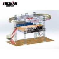 Sistema de Entramado Modular Reforzado F32 F34 G34 para Techos de Escenarios de Conciertos, Arenas y Ferias Comerciales