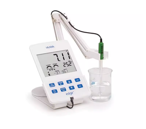 Italie <span class=keywords><strong>HANNA</strong></span> Nouveau et Original HI2002 Edge Grand Écran Plat <span class=keywords><strong>PH</strong></span>-ORP/mV-Thermomètre de YAMAT - Product Image 3