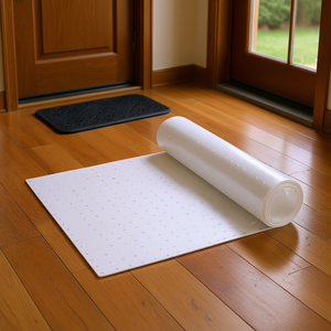 Protecteur de tapis en PVC 6 pi x 24 po, tapis anti-rayures pour animaux de compagnie, tapis d'entrée antidérapant, protection de porte rectangulaire toutes saisons - Product Image 2