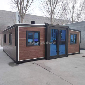 Rumah Kontainer Prefabrikasi Struktur Baja Modern 3 Kamar Tidur, Desain Baru 2026, Perakitan Cepat, Dapat Diperluas, Ukuran 40 Kaki, Paket Datar - Product Image 2