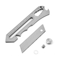 Couteau utilitaire multifonctionnel Bochen, très vendu, en acier premium, couteau à découper, lames détachables, outils portables pour l'extérieur