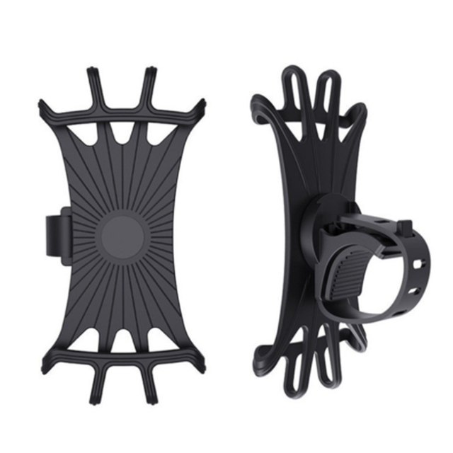 360 Degree Rotation Silicone Bicycle Phone Holder Universal Flexible Motorcycle Cycling Bike Cell Phone Holders