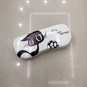 Nhà Cung Cấp Chuyên Nghiệp Citty Mèo Và Bóng Đá Phim Hoạt Hình In Chất Lượng Cao Bán Buôn Trẻ Em Kính Mắt Kính Cứng Trường Hợp - Product Image 4