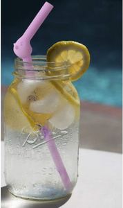 Reusable Silicone <b>Straws</b> Piggy Shape Funny <b>Drinking</b> <b>Straws</b> - Product Image 5