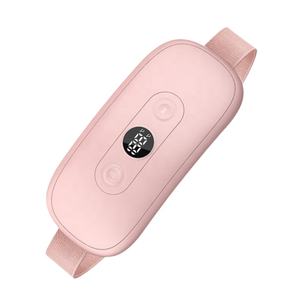 Inteligente Recarregável <span class=keywords><strong>Menstrual</strong></span> Aquecimento Pad Belt Vibration Relief Corpo Personalizado para Cãibras das Mulheres Alvo Cintura Alívio - Product Image 1