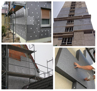 Isolation thermique thermique Mousse de graphite Polystyrène EPS Panneau de mousse Panneau isolé par bloc Matériau d'isolation de qualité supérieure
