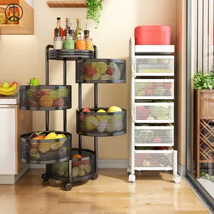 Incredible Kitchen Storage Rack Home Decor Dish Rack Metal Food Container KSR985