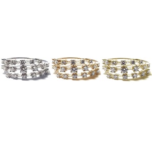 Great Offer Simply Asia Design 18k White Gold 100% Natural Diamond Fine Jewelry Claw Set Band Ring for Engagement - Product Image 4