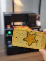 Imprimante de gâteau de bureau économique Encre comestible Imprimante A3 Imprimante de qualité alimentaire Machine d'impression de biscuits Suger
