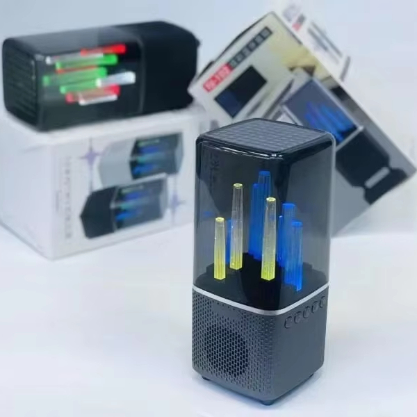 Electronic Gadgets Wireless Audio Player with Beautiful Colorful Lights Speaker for Home Night