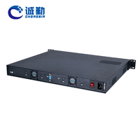 Boîtier de serveur 1U, 6 ports LAN, 2 ports SFP+, 1G Intel Celeron J6412, sécurité réseau BY-PASS, châssis rack 1U