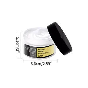 Advanced Snail 92 All In One Face Cream Repair and Soothes Red, Sensitized Skin Moisturizing Anti Aging Snail Mucin Facial Cream