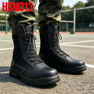 Bottes tactiques <span class=keywords><strong>WYC</strong></span>, Sénégal, haute performance, pour terrains complexes, semelle extérieure en PU, avec Velcro et fermeture éclair HSM313 - Product Image 1