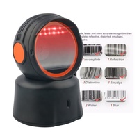 Lecteur de codes-barres 2D portable CMOS RTS, 1D+2D, vitesse rapide, mains libres, multidirectionnel, lecteur QR industriel pour entrepôt, USB RS232, stock