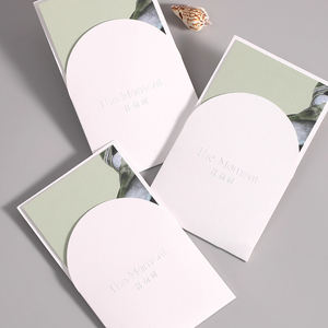 DL carte personalizzate post-vendita personalizzate semplici lettere Pocket di ringraziamento per la manutenzione aziendale stampa di carta <span class=keywords><strong>speciale</strong></span> - Product Image 3