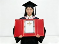 Porte-diplôme universitaire personnalisé éclairé par LED, porte-certificat de diplôme lumineux, format A4