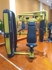 Machine de musculation pour les pectoraux <span class=keywords><strong>LDLS</strong></span>-001 de haute qualité, équipement de salle de sport, réglable, en acier, chargeur frontal - Product Image 5