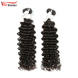 All'ingrosso capelli indiani vergini 100% ricci e profondi capelli umani naturali indiani listino prezzi i migliori venditori all'ingrosso di capelli indiani vergini - Product Image 1