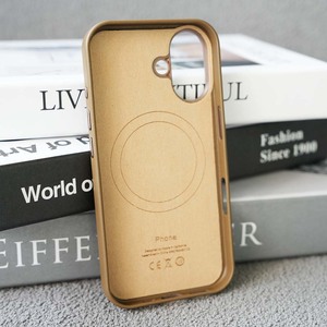 Funda de Cuero Genuino para Teléfono con Logotipo Oficial y Animación Magnética para iPhone 16, Funda de Cuero para Apple - Product Image 2