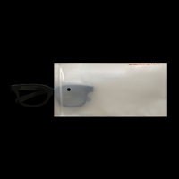 100 pièces/sac vente en gros PLA 100% sac d'emballage biodégradable compostable auto-adhésif mat poinçonnage sacs en plastique pour lunettes